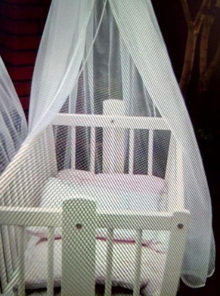 kołyska cały zestaw kolor biały