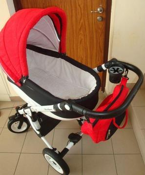 Wózek 3 w 1 super stan