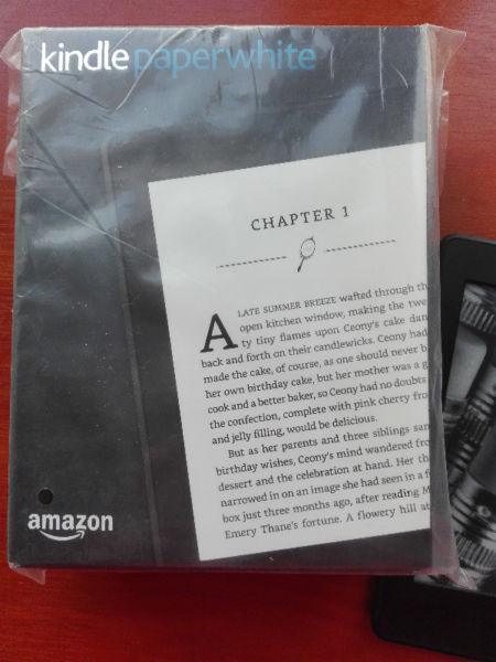 Czytnik ebooków Amazon Kindle Paperwhite 3 nowy bez reklam + książki