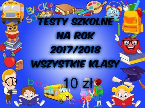 TESTY 10 zl TESTY 10 zł 2017/2018 kl 4,7 szybki kontakt
