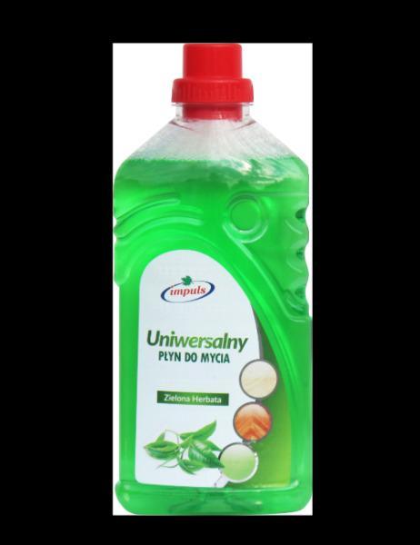 PŁYN UNIWERSALNY IMPULS 1L piękny zapach Zielona Cherbata, WAWA (dowóz GRATIS*)