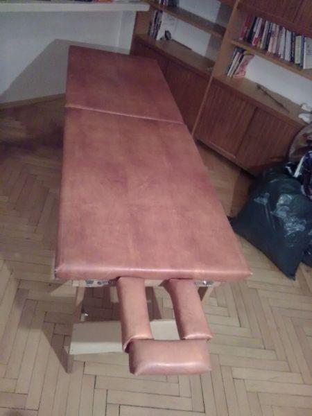 Przenośne łóżko do masażu