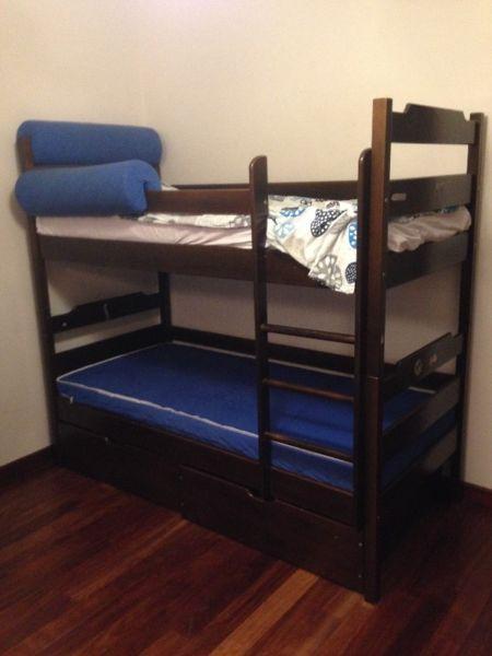 Dwupiętrowe łóżko - za darmo