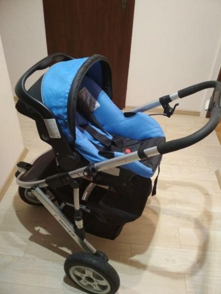 Wózek 3w1 Austin Coletto lekki po jednym dziecku 3 koła