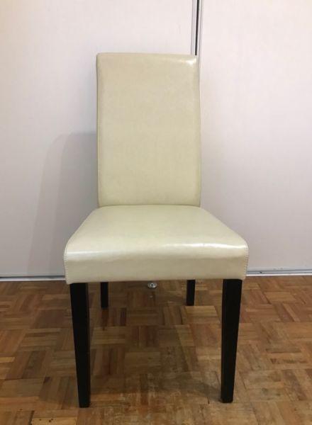 Krzesła,obicie skóra naturalna 6szt/Warszawa