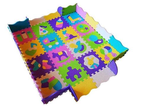Piankowa Mata dla Dzieci. Puzzle. Edukacyjna. Kolorowa. Bezpieczna