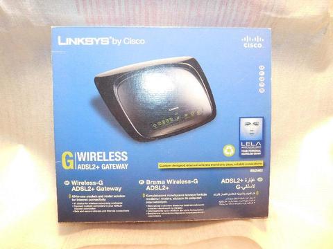 Router LINKSYS by CISCO WIRELESS ADSL2+ GATEWAY