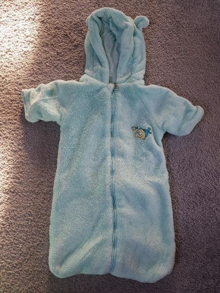 Kombinezon/śpiworek ciepły do wózka 62 cm