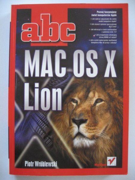 Książka abc Mac OS X Lion