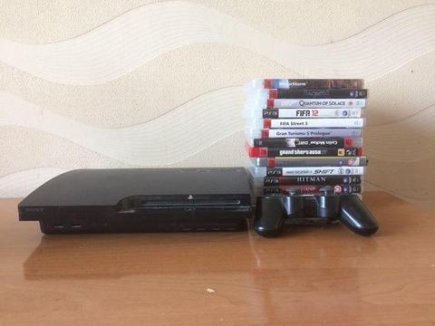PS3 + gry