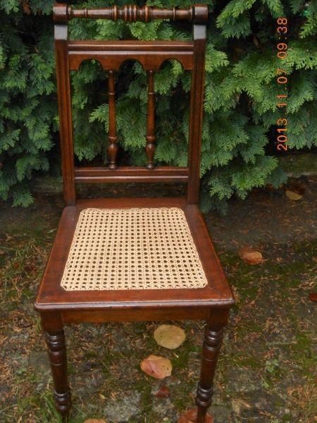 krzesło stare stylowe oryginalne antyk przedwojenne