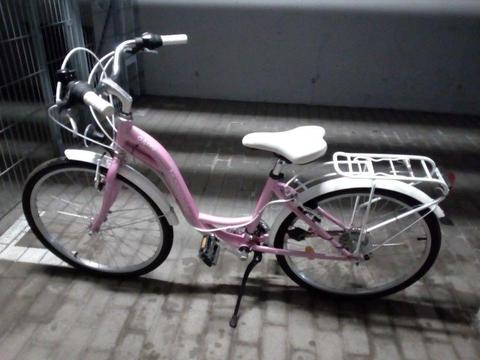 rower dla dziewczynki - koło 24 cale Różowy