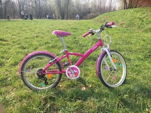 Rower dla dziewczynki 6-8 lat (120 cm do 135 cm) - używany w bardzo dobrym stanie
