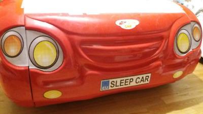 Sleep Car Łóżko Dziecięce, duże + specjalny materac dla dzieci, OKAZJA