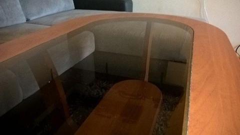 Ława, stolik, stół, szkło