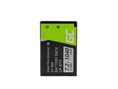 Bateria Green Cell ® LP-E17 do Canon EOS 77D, 750D, 760D, 8000D, M3, M5, M6, Rebel T6i