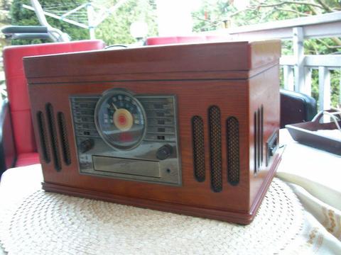 radio/adapter/cd retro