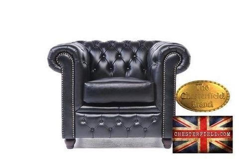 Chesterfield sofa 1 os Brighton czarny