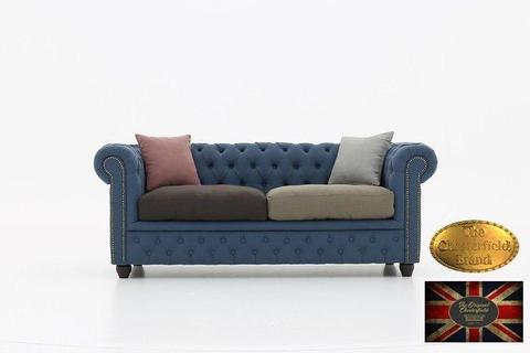 Chesterfield sofa 3 os Pitch mix