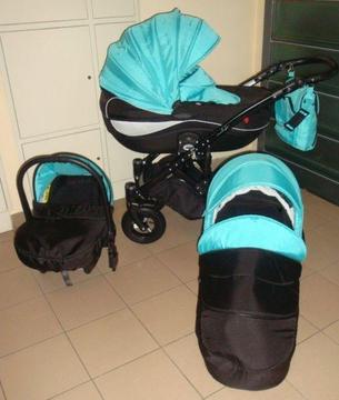 Wózek 3 w 1 super stan