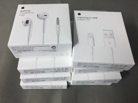iphone USB kabel iPhone - Apple 8 7,6,5 Słuchawki 50 zł. kabel 30 zł