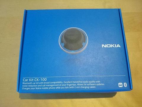 Zestaw głośnomówiący Bluetooth Nokia Car Kit CK-100 - Nowy