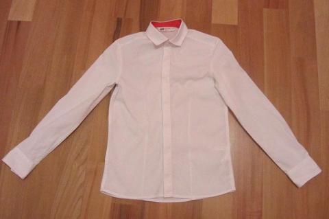 H&M,elegancka biała koszula jak nowa,idealny,134/140/146