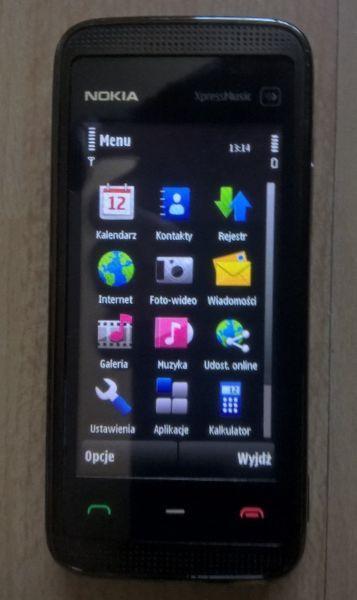 Dotykowa Nokia 5530 XpressMusic + etui skórzane