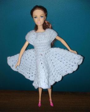 Ubranko sukienka suknia dla lalki Barbie prezent dla dziecka