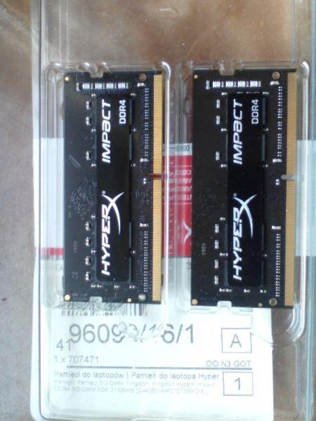 SO-DIMM DDR4 2x 4GB 2133 MHz CL 13 1,2V