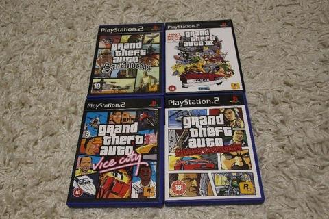 Grand Theft Auto: San Andreas / Vice City / Liberty City Stori PS2