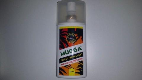 MUGGA 75ml 50% deet spray na insekty repelent