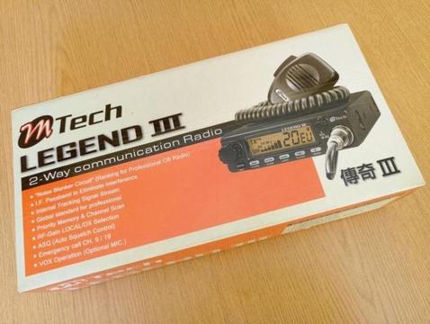 M Tech Legend III ( zestaw CB + Anteny)