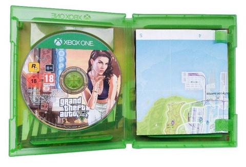 GTA V Grand Theft Auto Xbox One PL stan idealny + mapa