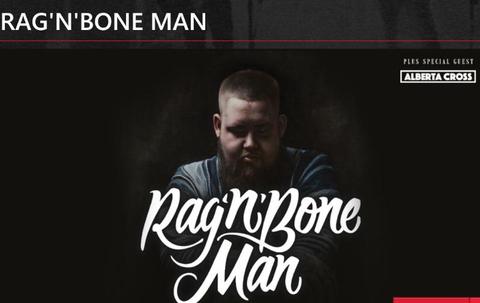 Okazja! Bilet na Rag'n' Bone Man Najtaniej!!!