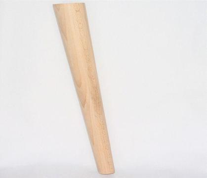 Nóżka meblowa drewniana stożek skos K - 30