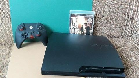 SPRZEDAM PS3 SLIM 120GB + PAD + GRA THE LAST OF US