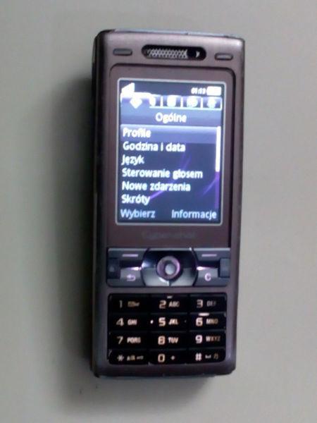Telefon K800i Sony Ericsson uszkodzony