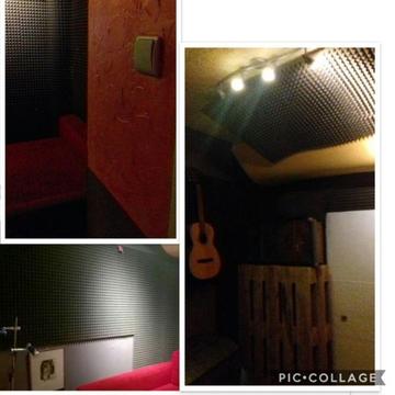 Studio muzyczne + mieszkanie 2 pokoje na muranowie