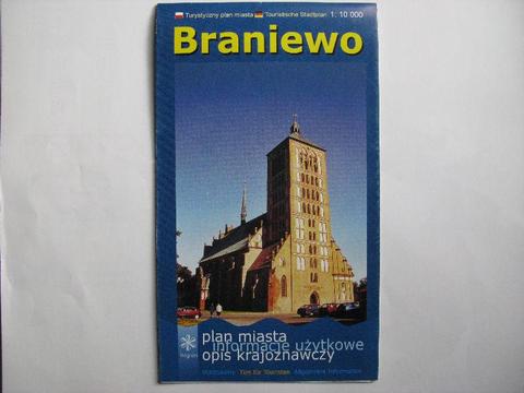 plan miasta Braniewo