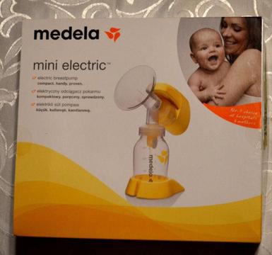 Laktator MEDELA mini electric + lejek XL 30mm + 2x butelki Medela