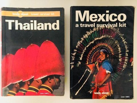 przewodniki Lonely Planet: Thailand, Mexico