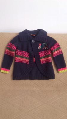 Swetry dziewczecy fioletowy tanio 104