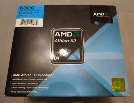 Procesor AMD Athlon64 X2 6000+ 3.1GHz AM2 nowy cooler Kraków