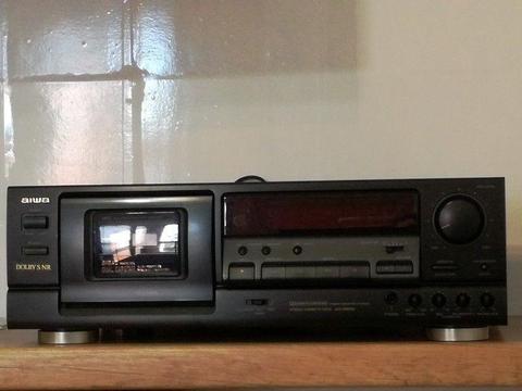 Magnetofon kasetowy AIWA AD-S950 i REAL Cable CA201