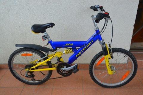 Rower dla dziecka 20cali, 2 amortyzatory, 18 biegów, do 9 lat fajny
