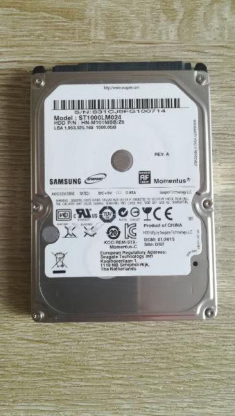 OKAZJA! Dysk HDD Seagate Momentus Spinpoint 1 TB ST1000LM024