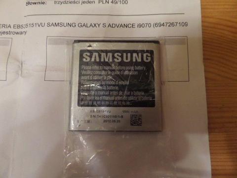 Oryginalna bateria Samsung EB535151VU Galaxy S II Advance