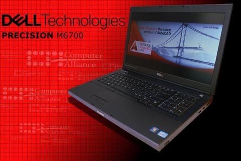 Laptop do Grafiki Dell 6700 i7-QM 16GB 750GB nVidia FullHD Win7 Kraków