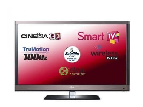Smart tv 42 cale 3D LG 42LW570S tuner satelitarny + 7 x okulary 3D